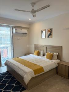Bedroom Image of 1100 Sq.ft 1 BHK Builder Floor for rent in Sector 51 Gurgaon for Rs. 28000