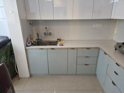 Kitchen Image of 766 Sq.ft 2 BHK Apartment / Flat for rent in Prateek Grand City, Siddharth Vihar Ghaziabad for Rs. 32000
