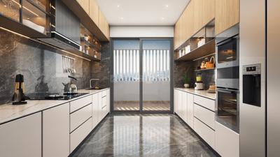 Kitchen Image of 1498 Sq.ft 3 BHK Apartment / Flat for sale in Dream Delmont, Bavdhan Pune for Rs. 14000000