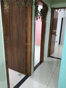 Hall Image of 760 Sq.ft 3 BHK Apartment / Flat for rent in Sunbuildcon Suryansh Sanidhya Shivalaya, Sarkhej Ahmedabad for Rs. 22000