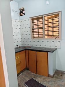 Kitchen Image of 800 Sq.ft 1 BHK Builder Floor for rent in BTM Layout Bengaluru for Rs. 15500