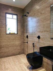 Common Bathroom Image of 1351 Sq.ft 3 BHK Apartment / Flat for sale in Tayal K Town Building A4 And C2, Vikas Nagar Pune for Rs. 7000000