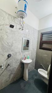 Bathroom Image of 535 Sq.ft 1 RK Studio for rent in Gillco Palms, Sector 115 Mohali for Rs. 15000