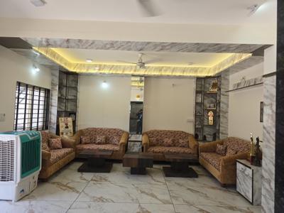 Living Room Image of 1000 Sq.ft 1.5 BHK Penthouse for rent in Khatiwala Tank Indore for Rs. 22500