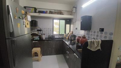 Kitchen Image of 1500 Sq.ft 2 BHK Apartment / Flat for rent in Chinchwad Pune for Rs. 32000