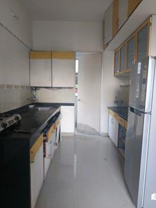 Kitchen Image of 1000 Sq.ft 2 BHK Apartment / Flat for rent in Magarpatta Iris, Magarpatta City Pune for Rs. 34000