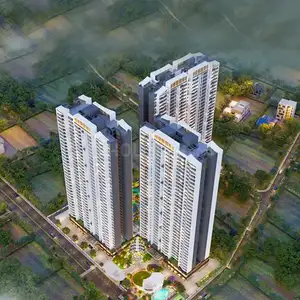 Image of 1012 Sq.ft 2 BHK Apartment / Flat for sale in Mahindra Citadel Tower L, Chinchwad, Pune for Rs. 10100000