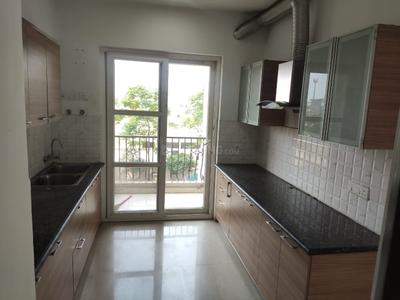 Kitchen Image of 2400 Sq.ft 3 BHK Apartment / Flat for rent in ATS Casa Espana, Bar Majra Mohali for Rs. 46000