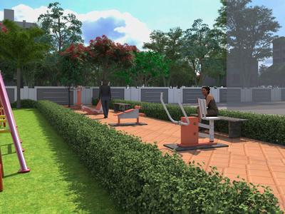 Image of 917 Sq.ft 2 BHK Apartment / Flat for sale in 24 Life Prospeeria, Moshi, Pune for Rs. 6000000