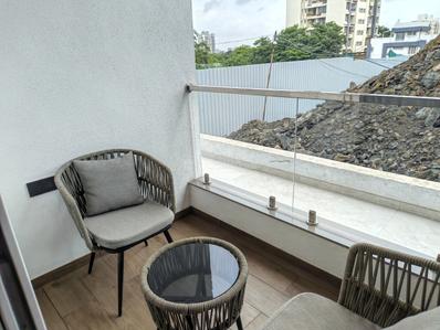 Balcony Image of 1053 Sq.ft 2 BHK Apartment / Flat for sale in Kumar Palmcrest A6, Pisoli Pune for Rs. 5500000