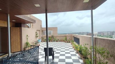 Balcony Image of 2628 Sq.ft 2 BHK Penthouse for sale in Neelkanth Signature Celestia, Tragad Ahmedabad for Rs. 9800000