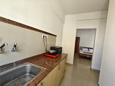 Kitchen Image of 400 Sq.ft 1 RK Builder Floor for rent in Kasavanahalli Bengaluru for Rs. 21000