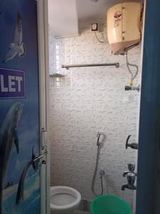 Bathroom Image of 600 Sq.ft 1 RK Apartment / Flat for rent in Mahaprabhu Apartment, Benachity Durgapur for Rs. 10000