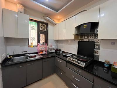 Kitchen Image of 1500 Sq.ft 2 BHK Builder Floor for rent in Sector 27 Gurgaon for Rs. 51000