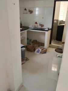Kitchen Image of 600 Sq.ft 1 BHK Builder Floor for rent in Financial District Hyderabad for Rs. 25500