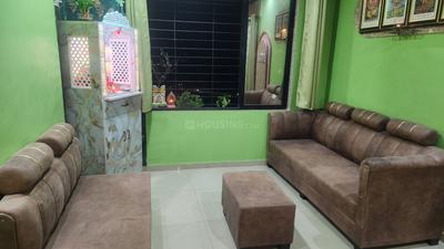 Living Room Image of 700 Sq.ft 2 BHK Apartment / Flat for rent in Crystal Panvelkar Aangan, Vasind Thane for Rs. 15000