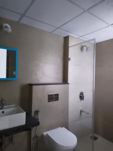 Bedroom One Image of 1200 Sq.ft 3 BHK Apartment / Flat for rent in Runwal The Central Park Phase I, Chinchwad Pune for Rs. 46000
