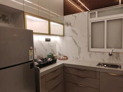 Kitchen Image of 500 Sq.ft 1 BHK Apartment / Flat for sale in Emerald Dotom Isle, Kandivali West Mumbai for Rs. 8600000