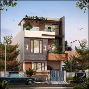 Image of 2750 Sq.ft 5 BHK Villa for sale in Jagatpura, Jaipur for Rs. 16000000