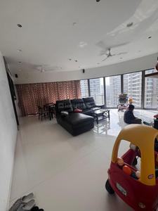 Image of 1705 Sq.ft 3 BHK Independent House for rent in Lodha World Towers, Worli, Mumbai for Rs. 550000