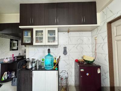 Kitchen Image of 800 Sq.ft 2 BHK Apartment / Flat for rent in Sola Ahmedabad for Rs. 25000