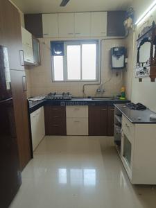 Kitchen Image of 694 Sq.ft 1 BHK Apartment / Flat for rent in Alliance Nisarg, Wakad Pune for Rs. 30000