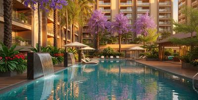 Image of 1400 Sq.ft 2 BHK Apartment / Flat for sale in Dumas, Surat for Rs. 6000000