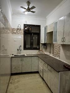 Kitchen Image of 710 Sq.ft 2 BHK Apartment / Flat for rent in Chhattarpur New Delhi for Rs. 20000