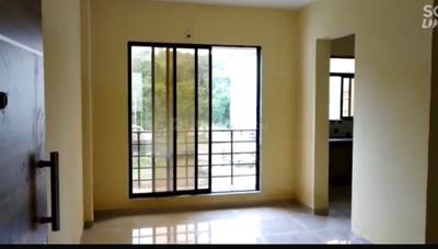 Living Room Image of 450 Sq.ft 1 RK Apartment / Flat for sale in Qualcon Greenwood Estate Phase 2, Hedutane Navi Mumbai for Rs. 2300000