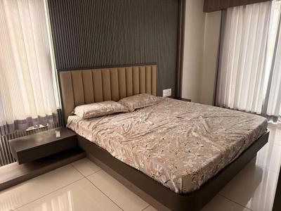 Bedroom Image of 1500 Sq.ft 3 BHK Apartment / Flat for rent in Orchid Skyrise, Harni Vadodara for Rs. 60000
