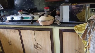 Kitchen Image of 1300 Sq.ft 3 BHK Apartment / Flat for sale in Loharuka Green Woods, Kaikhali Kolkata for Rs. 7400000