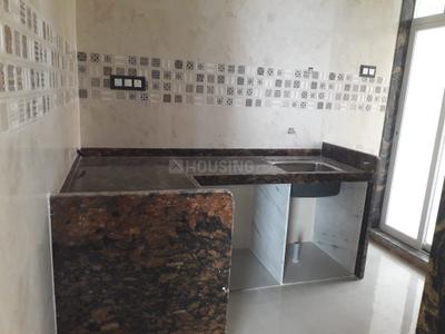 Kitchen Image of 698 Sq.ft 1 BHK Apartment / Flat for sale in Soham Maitri, Ulwe Navi Mumbai for Rs. 6200000