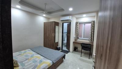 Bedroom Image of 650 Sq.ft 1 BHK Apartment / Flat for rent in Mahalakshmi Nagar Indore for Rs. 22000