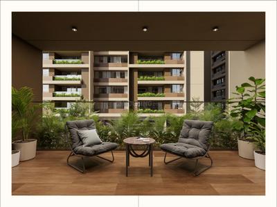Balcony Image of 3690 Sq.ft 4 BHK Apartment / Flat for sale in Sughad Gandhinagar for Rs. 18800000
