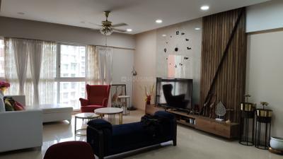 Living Room Image of 2450 Sq.ft 4 BHK Apartment / Flat for rent in Lodha Belmondo, Gahunje Pune for Rs. 110000