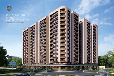 Image of 1200 Sq.ft 3 BHK Apartment / Flat for sale in Ratnabhumi Turquoise Glamouere, Godhavi, Ahmedabad for Rs. 11200000
