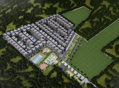 Image of 1332 Sq.ft 3 BHK Apartment / Flat for sale in Kelambakkam, Chennai for Rs. 5700000