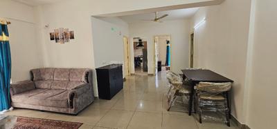 Hall Image of 1120 Sq.ft 3 BHK Apartment / Flat for rent in SNN Raj Serenity Phase 2, Akshayanagar Bengaluru for Rs. 46000