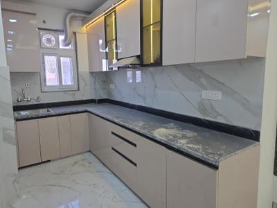 Kitchen Image of 915 Sq.ft 3 BHK Builder Floor for sale in Bharat Vihar New Delhi for Rs. 8500000