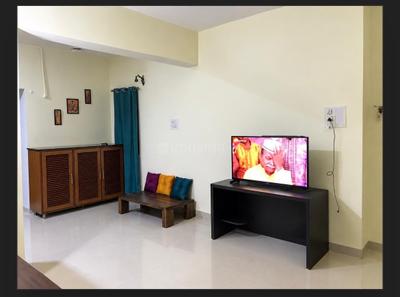 Living Room Image of 980 Sq.ft 2 BHK Apartment / Flat for rent in Kumar Primavera B6, Wadgaon Sheri Pune for Rs. 36000