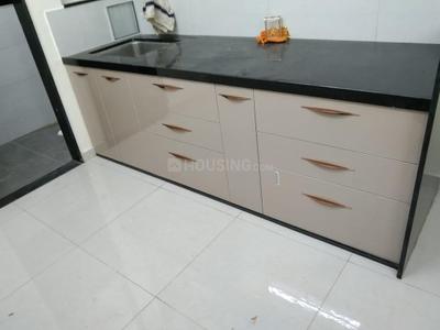 Kitchen Image of 720 Sq.ft 2 BHK Apartment / Flat for rent in Vardhaman Moonstone, Tathawade Pune for Rs. 28500