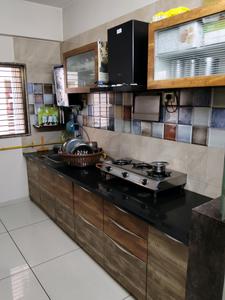 Kitchen Image of 1485 Sq.ft 3 BHK Apartment / Flat for sale in Madhuram Royal, Chandkheda Ahmedabad for Rs. 7500000