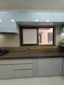 Kitchen Image of 2300 Sq.ft 3 BHK Apartment / Flat for sale in Ambli Ahmedabad for Rs. 27500000