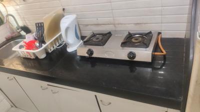 Kitchen Image of 600 Sq.ft 1 BHK Apartment / Flat for rent in Nerul Navi Mumbai for Rs. 32000