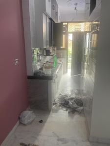 Kitchen Image of 455 Sq.ft 1 BHK Independent House for rent in Paschim Vihar New Delhi for Rs. 16400