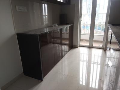 Kitchen Image of 1200 Sq.ft 3 BHK Apartment / Flat for rent in Runwal The Central Park, Chinchwad Pune for Rs. 43500