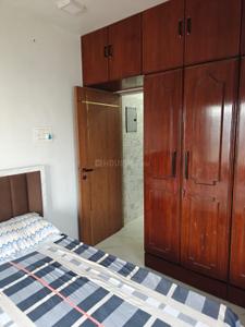 Bedroom Image of 525 Sq.ft 1 BHK Apartment / Flat for rent in Raheja Township, Malad East Mumbai for Rs. 50000