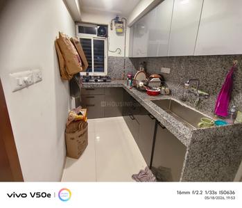 Kitchen Image of 650 Sq.ft 1 BHK Apartment / Flat for sale in Queenstown Springs, Ghansoli Navi Mumbai for Rs. 12100000