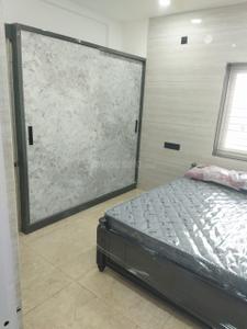 Bedroom Image of 550 Sq.ft 1 BHK Builder Floor for rent in Financial District Hyderabad for Rs. 25000
