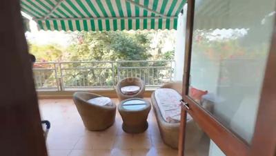 Balcony Image of 2095 Sq.ft 3 BHK Apartment / Flat for rent in Marvel Vivacity, Kalyani Nagar Pune for Rs. 125000